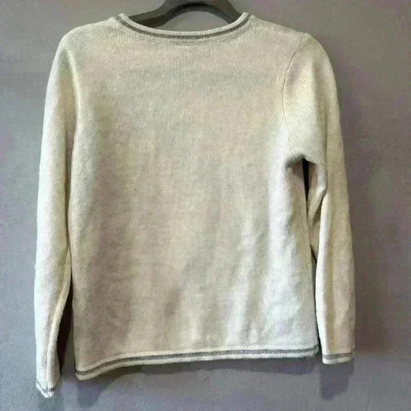 Christmas Holiday Dog in Present ugly sweat girls size large 12 - 14 - Picture 4 of 6